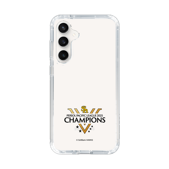 スリムプロテクションケース［ 福岡ソフトバンクホークス - PERSOL PACIFIC LEAGUE 2025 CHAMOIONS ロゴ - クリア ］