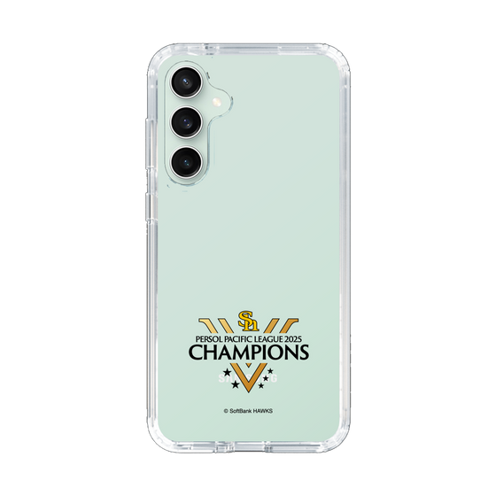 スリムプロテクションケース［ 福岡ソフトバンクホークス - PERSOL PACIFIC LEAGUE 2025 CHAMOIONS ロゴ - クリア ］