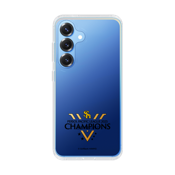 スリムプロテクションケース［ 福岡ソフトバンクホークス - PERSOL PACIFIC LEAGUE 2025 CHAMOIONS ロゴ - クリア ］
