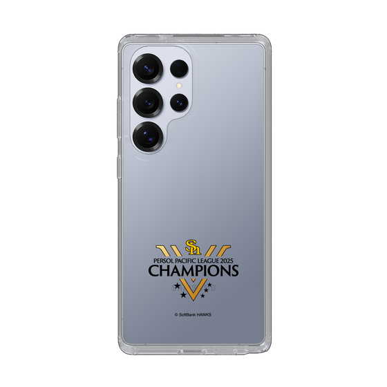 スリムプロテクションケース［ 福岡ソフトバンクホークス - PERSOL PACIFIC LEAGUE 2025 CHAMOIONS ロゴ - クリア ］