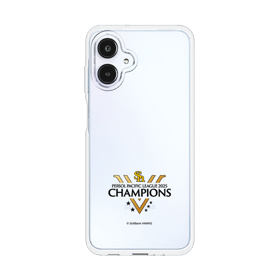 スリムプロテクションケース［ 福岡ソフトバンクホークス - PERSOL PACIFIC LEAGUE 2025 CHAMOIONS ロゴ - クリア ］