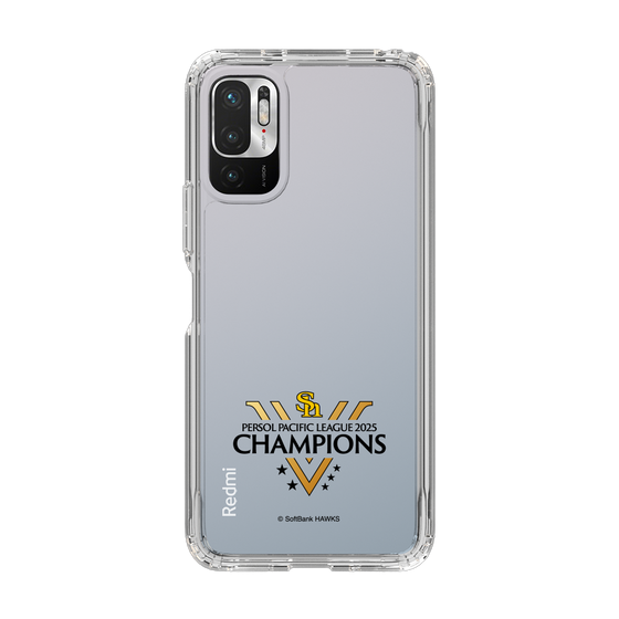 スリムプロテクションケース［ 福岡ソフトバンクホークス - PERSOL PACIFIC LEAGUE 2025 CHAMOIONS ロゴ - クリア ］