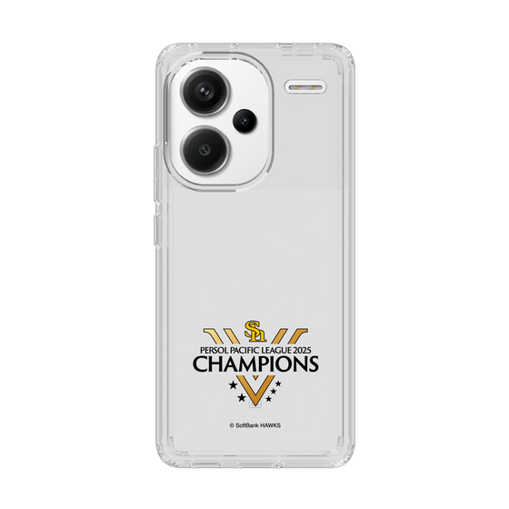 スリムプロテクションケース［ 福岡ソフトバンクホークス - PERSOL PACIFIC LEAGUE 2025 CHAMOIONS ロゴ - クリア ］