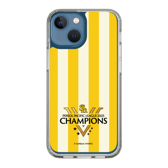スリムプロテクションケース［ 福岡ソフトバンクホークス - PERSOL PACIFIC LEAGUE 2025 CHAMOIONS ロゴ - ストライプ ］