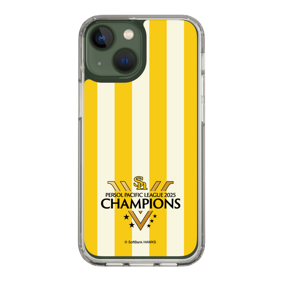 スリムプロテクションケース［ 福岡ソフトバンクホークス - PERSOL PACIFIC LEAGUE 2025 CHAMOIONS ロゴ - ストライプ ］