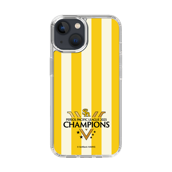 スリムプロテクションケース［ 福岡ソフトバンクホークス - PERSOL PACIFIC LEAGUE 2025 CHAMOIONS ロゴ - ストライプ ］