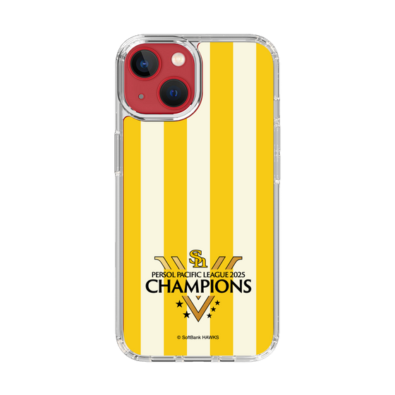 スリムプロテクションケース［ 福岡ソフトバンクホークス - PERSOL PACIFIC LEAGUE 2025 CHAMOIONS ロゴ - ストライプ ］
