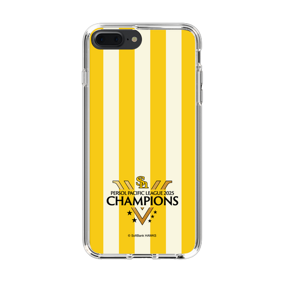 スリムプロテクションケース［ 福岡ソフトバンクホークス - PERSOL PACIFIC LEAGUE 2025 CHAMOIONS ロゴ - ストライプ ］