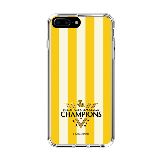 スリムプロテクションケース［ 福岡ソフトバンクホークス - PERSOL PACIFIC LEAGUE 2025 CHAMOIONS ロゴ - ストライプ ］
