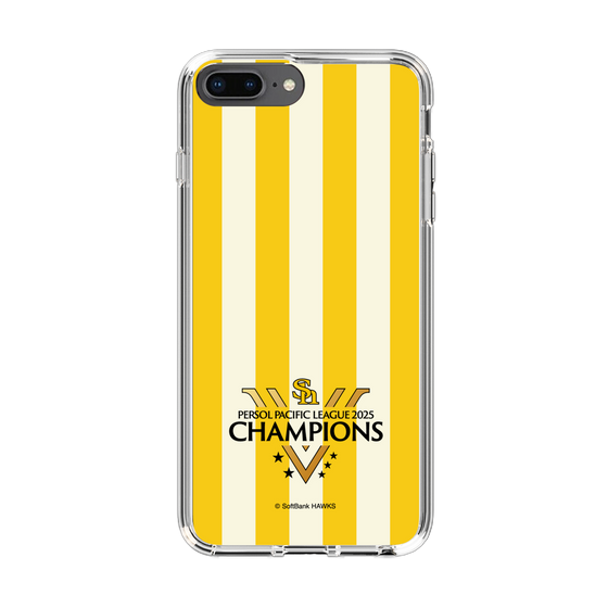 スリムプロテクションケース［ 福岡ソフトバンクホークス - PERSOL PACIFIC LEAGUE 2025 CHAMOIONS ロゴ - ストライプ ］
