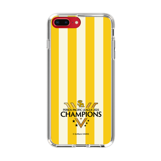 スリムプロテクションケース［ 福岡ソフトバンクホークス - PERSOL PACIFIC LEAGUE 2025 CHAMOIONS ロゴ - ストライプ ］