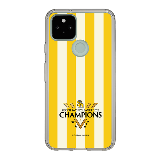 スリムプロテクションケース［ 福岡ソフトバンクホークス - PERSOL PACIFIC LEAGUE 2025 CHAMOIONS ロゴ - ストライプ ］