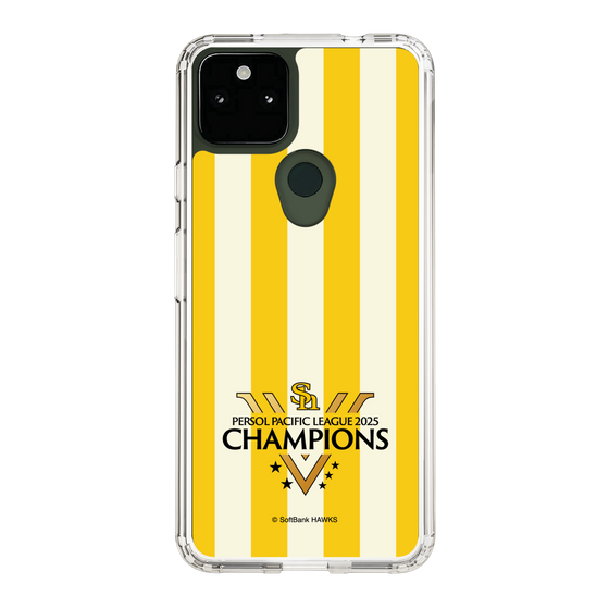 スリムプロテクションケース［ 福岡ソフトバンクホークス - PERSOL PACIFIC LEAGUE 2025 CHAMOIONS ロゴ - ストライプ ］