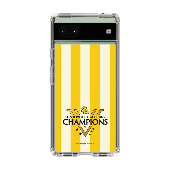 スリムプロテクションケース［ 福岡ソフトバンクホークス - PERSOL PACIFIC LEAGUE 2025 CHAMOIONS ロゴ - ストライプ ］