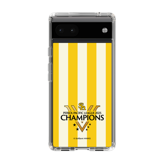 スリムプロテクションケース［ 福岡ソフトバンクホークス - PERSOL PACIFIC LEAGUE 2025 CHAMOIONS ロゴ - ストライプ ］
