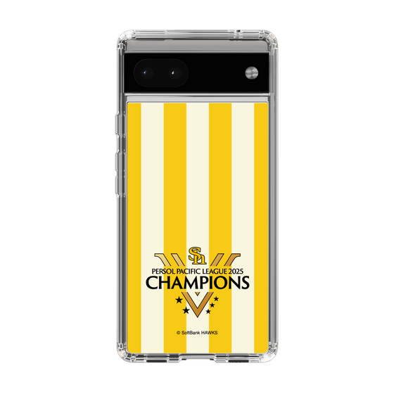 スリムプロテクションケース［ 福岡ソフトバンクホークス - PERSOL PACIFIC LEAGUE 2025 CHAMOIONS ロゴ - ストライプ ］
