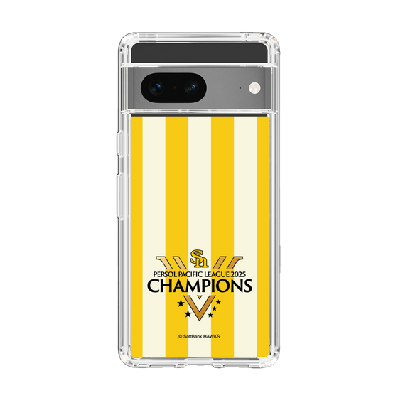 スリムプロテクションケース［ 福岡ソフトバンクホークス - PERSOL PACIFIC LEAGUE 2025 CHAMOIONS ロゴ - ストライプ ］