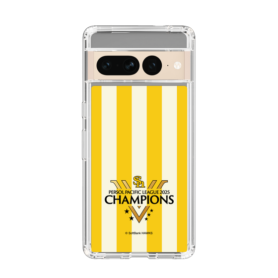 スリムプロテクションケース［ 福岡ソフトバンクホークス - PERSOL PACIFIC LEAGUE 2025 CHAMOIONS ロゴ - ストライプ ］