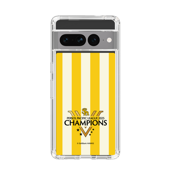 スリムプロテクションケース［ 福岡ソフトバンクホークス - PERSOL PACIFIC LEAGUE 2025 CHAMOIONS ロゴ - ストライプ ］
