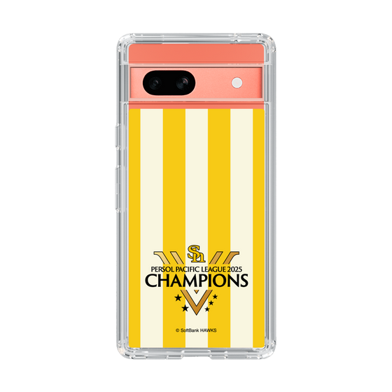 スリムプロテクションケース［ 福岡ソフトバンクホークス - PERSOL PACIFIC LEAGUE 2025 CHAMOIONS ロゴ - ストライプ ］