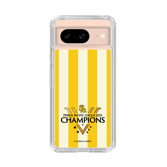 スリムプロテクションケース［ 福岡ソフトバンクホークス - PERSOL PACIFIC LEAGUE 2025 CHAMOIONS ロゴ - ストライプ ］