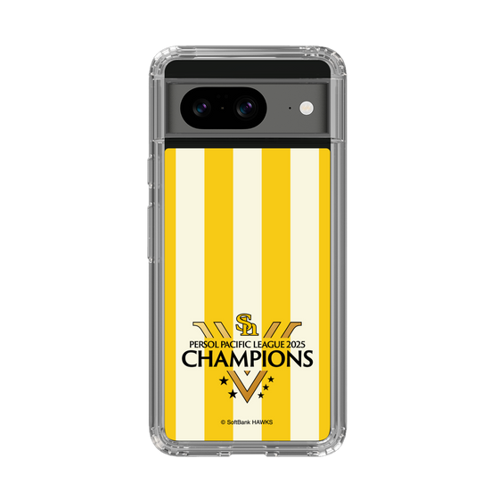 スリムプロテクションケース［ 福岡ソフトバンクホークス - PERSOL PACIFIC LEAGUE 2025 CHAMOIONS ロゴ - ストライプ ］