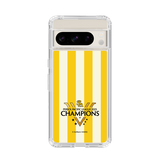 スリムプロテクションケース［ 福岡ソフトバンクホークス - PERSOL PACIFIC LEAGUE 2025 CHAMOIONS ロゴ - ストライプ ］