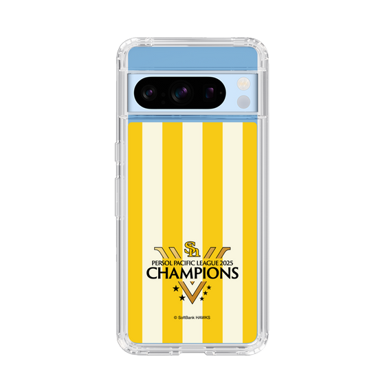 スリムプロテクションケース［ 福岡ソフトバンクホークス - PERSOL PACIFIC LEAGUE 2025 CHAMOIONS ロゴ - ストライプ ］