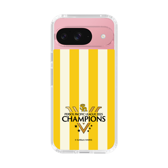 スリムプロテクションケース［ 福岡ソフトバンクホークス - PERSOL PACIFIC LEAGUE 2025 CHAMOIONS ロゴ - ストライプ ］
