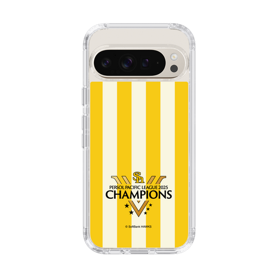 スリムプロテクションケース［ 福岡ソフトバンクホークス - PERSOL PACIFIC LEAGUE 2025 CHAMOIONS ロゴ - ストライプ ］