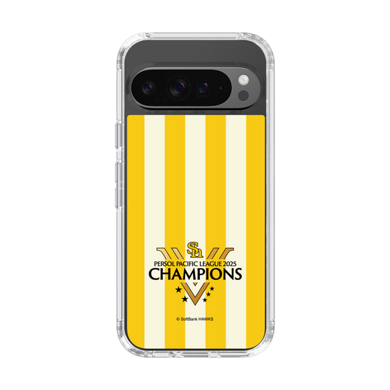 スリムプロテクションケース［ 福岡ソフトバンクホークス - PERSOL PACIFIC LEAGUE 2025 CHAMOIONS ロゴ - ストライプ ］