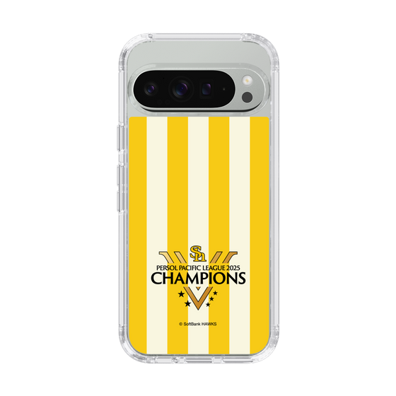 スリムプロテクションケース［ 福岡ソフトバンクホークス - PERSOL PACIFIC LEAGUE 2025 CHAMOIONS ロゴ - ストライプ ］