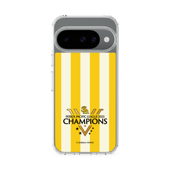 スリムプロテクションケース［ 福岡ソフトバンクホークス - PERSOL PACIFIC LEAGUE 2025 CHAMOIONS ロゴ - ストライプ ］