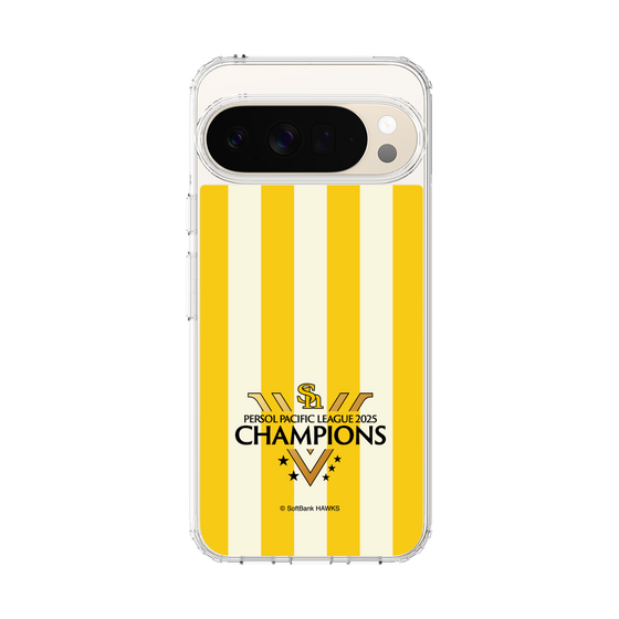 スリムプロテクションケース［ 福岡ソフトバンクホークス - PERSOL PACIFIC LEAGUE 2025 CHAMOIONS ロゴ - ストライプ ］