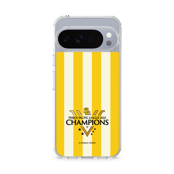 スリムプロテクションケース［ 福岡ソフトバンクホークス - PERSOL PACIFIC LEAGUE 2025 CHAMOIONS ロゴ - ストライプ ］