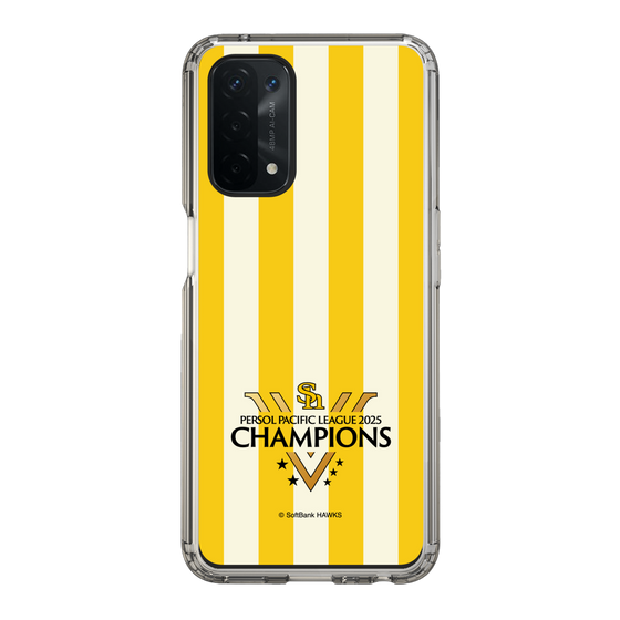 スリムプロテクションケース［ 福岡ソフトバンクホークス - PERSOL PACIFIC LEAGUE 2025 CHAMOIONS ロゴ - ストライプ ］