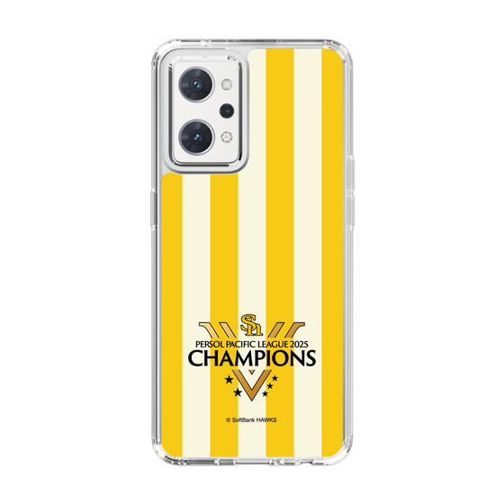 スリムプロテクションケース［ 福岡ソフトバンクホークス - PERSOL PACIFIC LEAGUE 2025 CHAMOIONS ロゴ - ストライプ ］