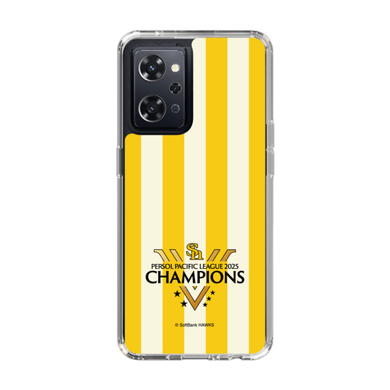 スリムプロテクションケース［ 福岡ソフトバンクホークス - PERSOL PACIFIC LEAGUE 2025 CHAMOIONS ロゴ - ストライプ ］