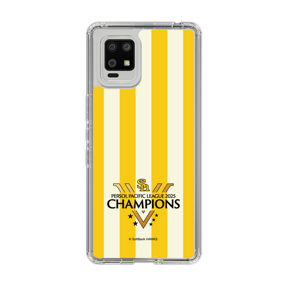 スリムプロテクションケース［ 福岡ソフトバンクホークス - PERSOL PACIFIC LEAGUE 2025 CHAMOIONS ロゴ - ストライプ ］