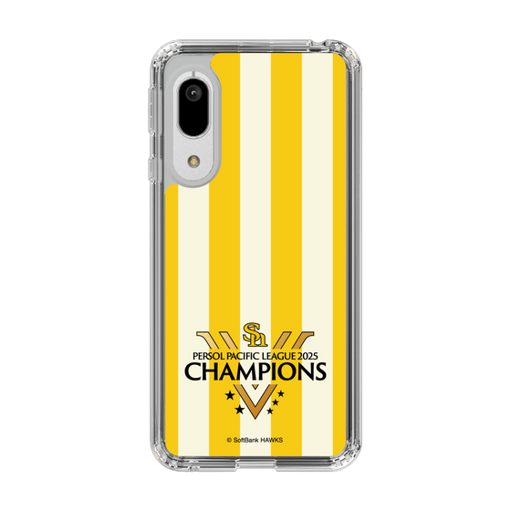 スリムプロテクションケース［ 福岡ソフトバンクホークス - PERSOL PACIFIC LEAGUE 2025 CHAMOIONS ロゴ - ストライプ ］