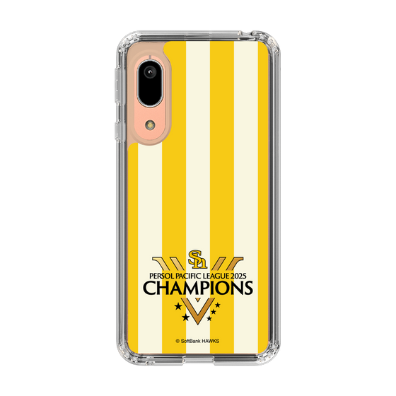 スリムプロテクションケース［ 福岡ソフトバンクホークス - PERSOL PACIFIC LEAGUE 2025 CHAMOIONS ロゴ - ストライプ ］