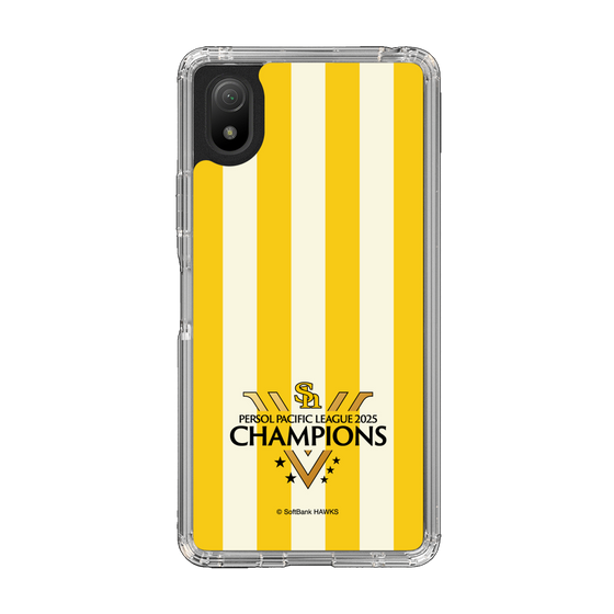 スリムプロテクションケース［ 福岡ソフトバンクホークス - PERSOL PACIFIC LEAGUE 2025 CHAMOIONS ロゴ - ストライプ ］
