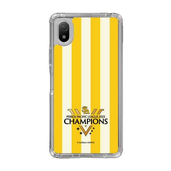 スリムプロテクションケース［ 福岡ソフトバンクホークス - PERSOL PACIFIC LEAGUE 2025 CHAMOIONS ロゴ - ストライプ ］