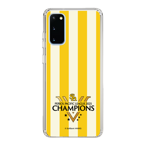スリムプロテクションケース［ 福岡ソフトバンクホークス - PERSOL PACIFIC LEAGUE 2025 CHAMOIONS ロゴ - ストライプ ］