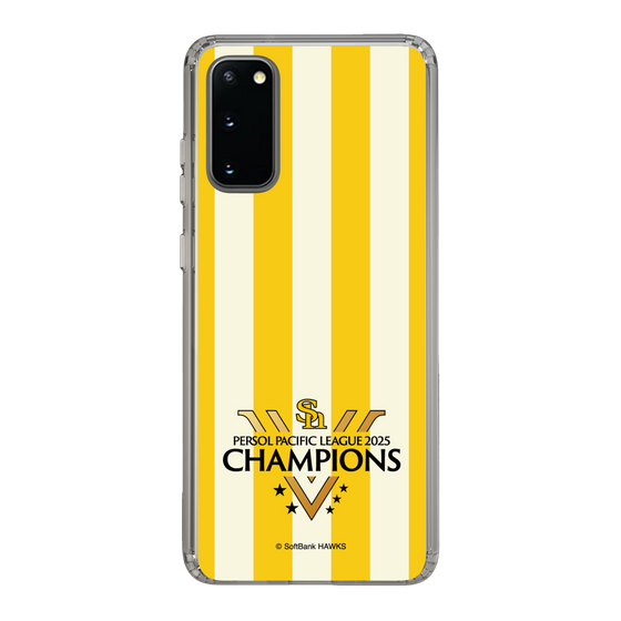 スリムプロテクションケース［ 福岡ソフトバンクホークス - PERSOL PACIFIC LEAGUE 2025 CHAMOIONS ロゴ - ストライプ ］