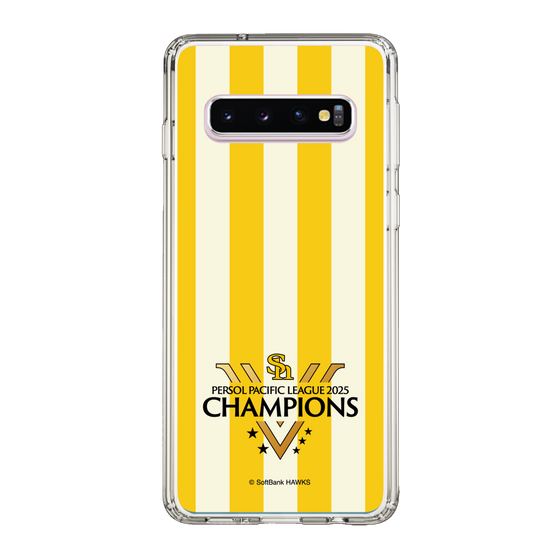 スリムプロテクションケース［ 福岡ソフトバンクホークス - PERSOL PACIFIC LEAGUE 2025 CHAMOIONS ロゴ - ストライプ ］
