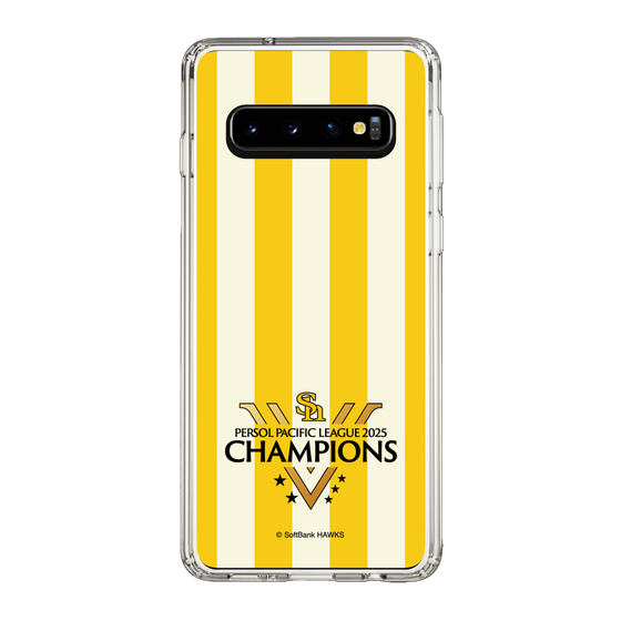 スリムプロテクションケース［ 福岡ソフトバンクホークス - PERSOL PACIFIC LEAGUE 2025 CHAMOIONS ロゴ - ストライプ ］