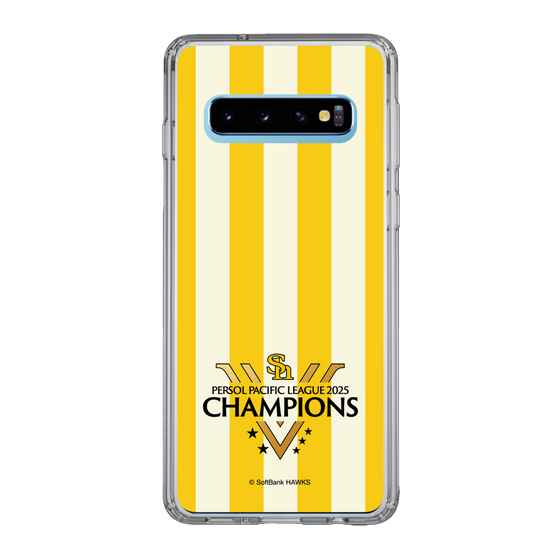 スリムプロテクションケース［ 福岡ソフトバンクホークス - PERSOL PACIFIC LEAGUE 2025 CHAMOIONS ロゴ - ストライプ ］