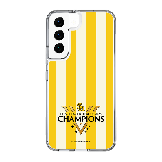 スリムプロテクションケース［ 福岡ソフトバンクホークス - PERSOL PACIFIC LEAGUE 2025 CHAMOIONS ロゴ - ストライプ ］