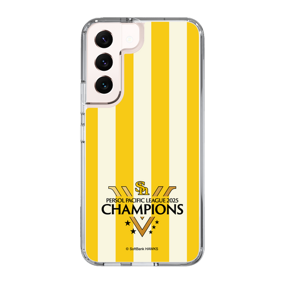 スリムプロテクションケース［ 福岡ソフトバンクホークス - PERSOL PACIFIC LEAGUE 2025 CHAMOIONS ロゴ - ストライプ ］